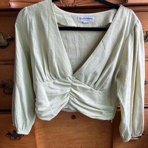 Green Charlie holiday crop